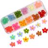 Sempiterno Mini Margherita in Resina Perfetta per Fai da Te in Miniatura e Decorazioni per Case in Miniatura 120 Pezzi Fiori, Decorazioni, Artigianato, (12 colori)
