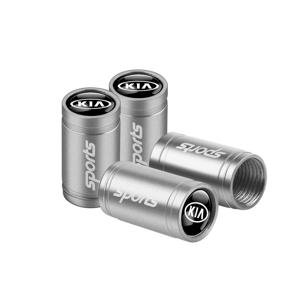 Car Tire Valve Cap Tyre Valve Stem Covers For New KIA Sportage Ceed Sorento Cerato Optima Picanto Rio Soul Niro Sonic Cadenza K5 RUAJC1
