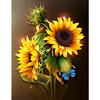 5D DIY Diamond Painting "Sunflower Flower" Animals Butterfly Embroidery Cross Stitch Home Decor Gift