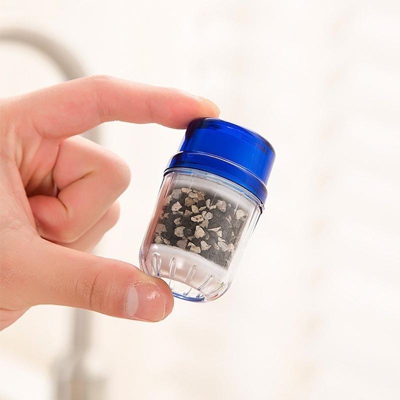 1pcs Kitchen Activated Carbon Water Filter Faucet Tap Household Water Purifier Remove Rust Sediment