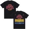 Harry Styles Together Tour 2026 Muster T-Shirt Herren Luxus Mode Baumwolle Kurzarm T-Shirt Hohe Qualität Neutrales T-Shirt