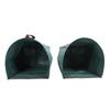 200L Garden Leaf Bag, Semicircle Shape Yard Waste Bag Large Capacity Leaf Collector with Rain Proof Coating for Outdoor Indoor Use Gardening Landscap