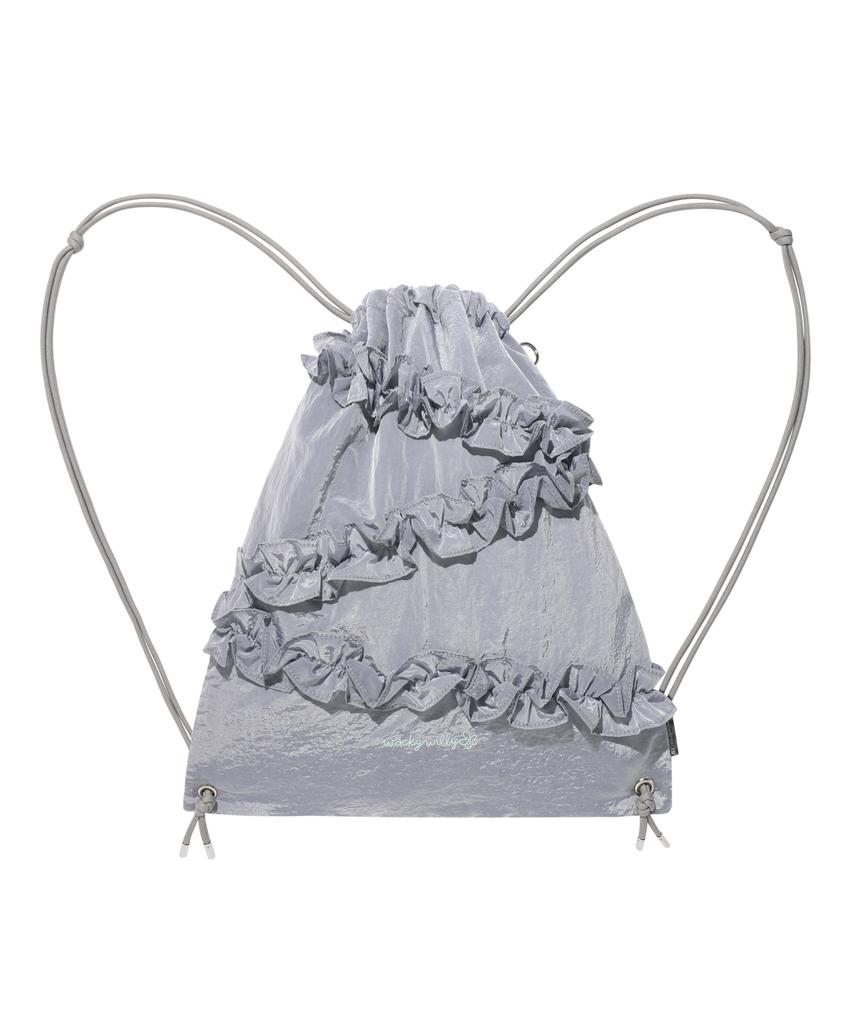 Wacky Willy Women'S Frill Gym Sack Grey