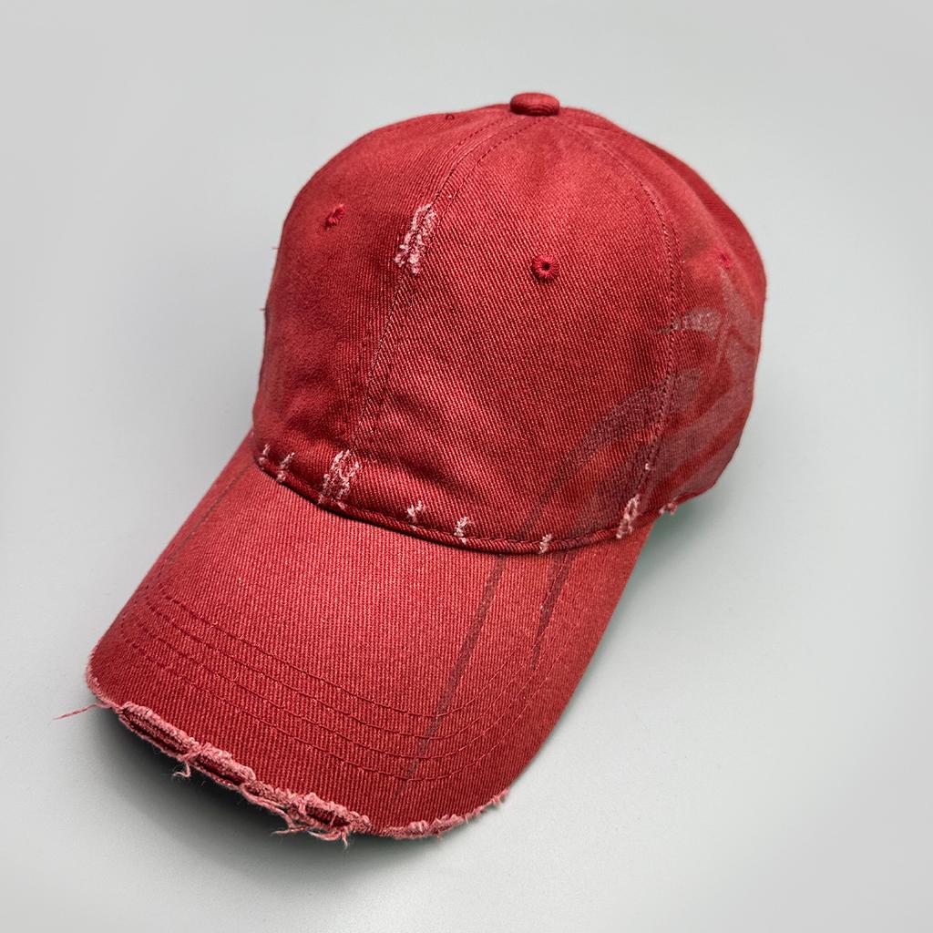 Solid Color Hole Wind Lightning Side Baseball Cap Men'S And Women'S Sunshade Soft Top Personalized Cap