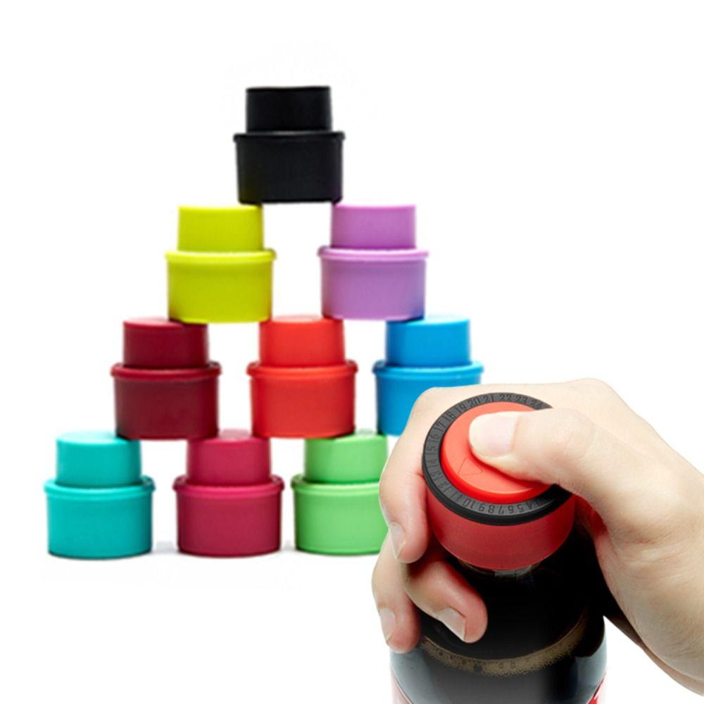 Bottle Stopper Inflatable Airtight Soda Cap Frizzy Drink Sealer Cap Reusable Bottle Pump Cover Carbonation Keeper Beverage Saver
