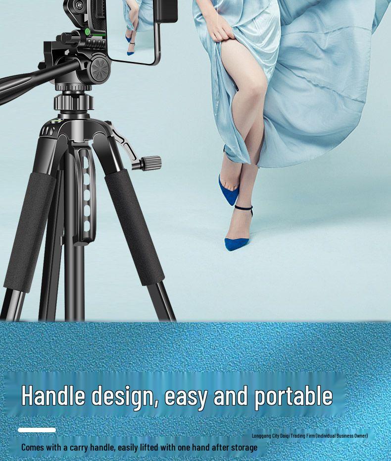 Adjustable Dual Phone Tablet Stand Tripod for Professional Outdoor Use