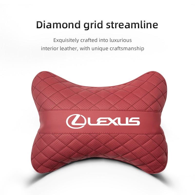 Car Seat Head Support Cushion Lumbar Pillow Interior Accessories For Lexus FSPORT LBX NX RX 350h 450h ES UX 300e GS GX IS LS LX