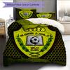 Al Wasl Voetbalclub Patroon Beddengoed Dekbed Set Woondecoratie Cadeau (1 dekbedovertrek + 2 kussenslopen (zonder vulling))