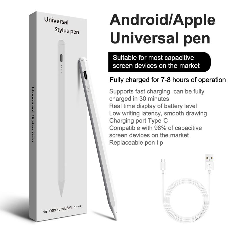 Universal Stylus Pen For Pad Apple Pencil For Ipad Iphone Huawei Lenovo Samsung Xiaomi Redmi Poco Android Phone Tablet Touch Pen