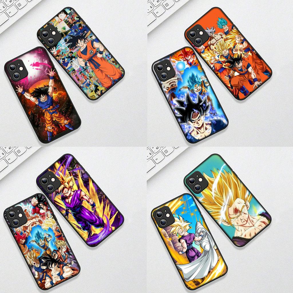 Soft Cover for Apple iPhone 17 16 14 15 Pro Max Plus 15+ 16E XR ProMax Air + Coque Phone Case Son Gohan Dragon Gokus Ball Super