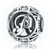 BAMOER 925 Silver Letter Collection A To Z Alphabet Charms Beads Fit Charm Bracelet DIY Jewelry Making