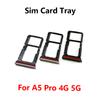 For Oppo A5 Pro 4G 5G Sim Card Slot Tray Holder Sim Card Reader Socket Replacement Parts