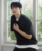 MINDBRIDGE [All Day Cool] Two-Tone Seersker Pullover Semi-Overfit Short Sleeve Shirt - 2 Colors