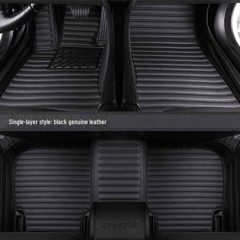 Exeed Full Surround Genuine Leather Car Floor Mats for Xingji, Yuan, ET, ES, Yaoguang, Zhui, Feng, Lingyun, Lanyue Models