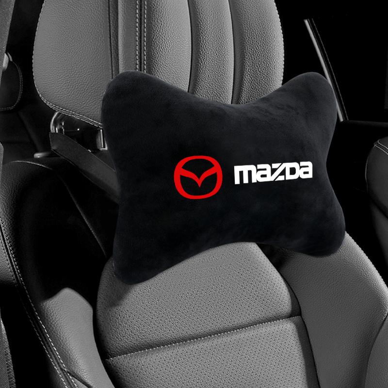 Wygodne poduszki pod kark do samochodu Poduszka zagłówka podpierająca głowę i szyję na siedzenie samochodowe Zagłówek do Mazda 2 3 5 6 8 CX5 CX-5 CX-7 CX-9 MX-5 ATENZA Axela