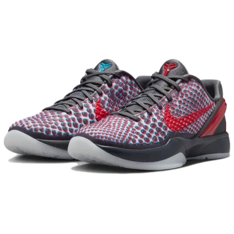 Nike Zoom Kobe 6 Low Top Basketball Shoes Orange Unisex HM4824-002