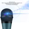 Noise Reduction Handheld Microphone with 6.35mm XLR 3m Cable Wired Microphone  Studio Recording