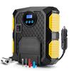 Digital Tire Inflator 22mm Cylinder 12V Car Portable Air Compressor Pump 150 PSI Car Air Compressor for Car Motorcycles Bicycles