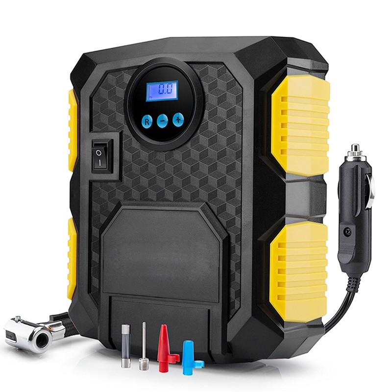 Digital Tire Inflator 22mm Cylinder 12V Car Portable Air Compressor Pump 150 PSI Car Air Compressor for Car Motorcycles Bicycles