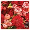 Pack of 20 Buttercup and Rose Paper Napkins 33 Cm