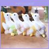 Adorable Plush Goose Keychain Cute Soft Stuffed Animal Bag Charm Doll 15cm