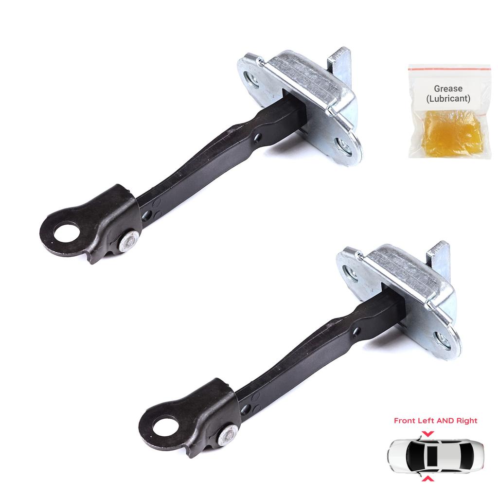 EDP1354-1 2 Pieces Front Door Hinge Brake Stop Check Strap Limiter for Toyota Hilux MK7 N1 N2 N3 Fortuner MK1 N5 N6 2004-2015 686100K012