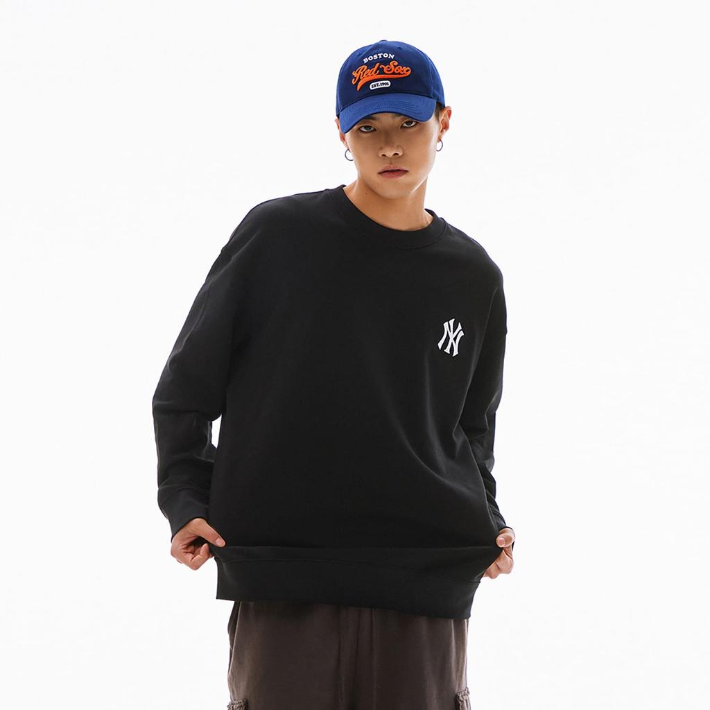 MLB SS24 Sweatshirt Unisex Black 3AMTM0341-50BKS