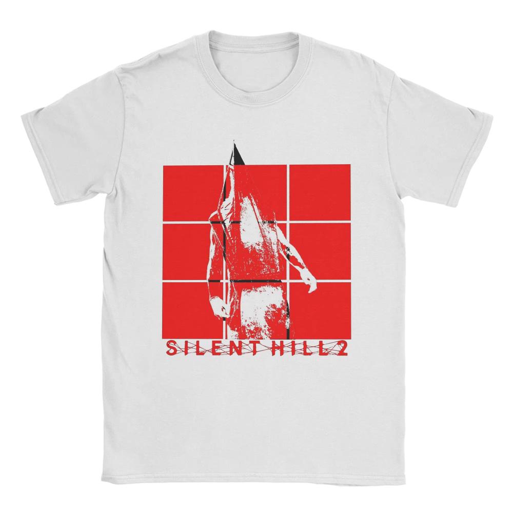 Silent Hill 2 Remake Pyramid Head T-Shirt for Men Women Funny Cotton Tee Shirt Round Neck Short Sleeve T Shirt Original Clothing
