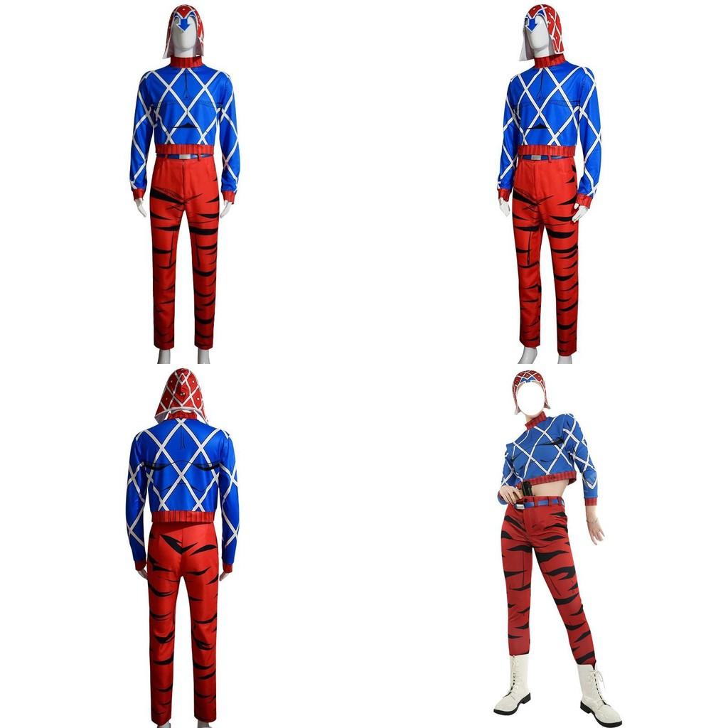 Cosplay kostým Jojo's Bizarre Adventure z polyesteru a elastanu pro fanoušky anime