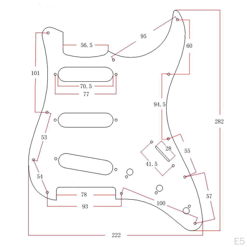 Acoustic Guitar Pickguard Scratch Plate
