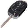 Κέλυφος κλειδιού για Hyundai Santa Fe Tucson i10 i20 i40 ix20 ix35 - 3 Κουμπιά - Τηλεχειριστήριο κλειδιού Plip®