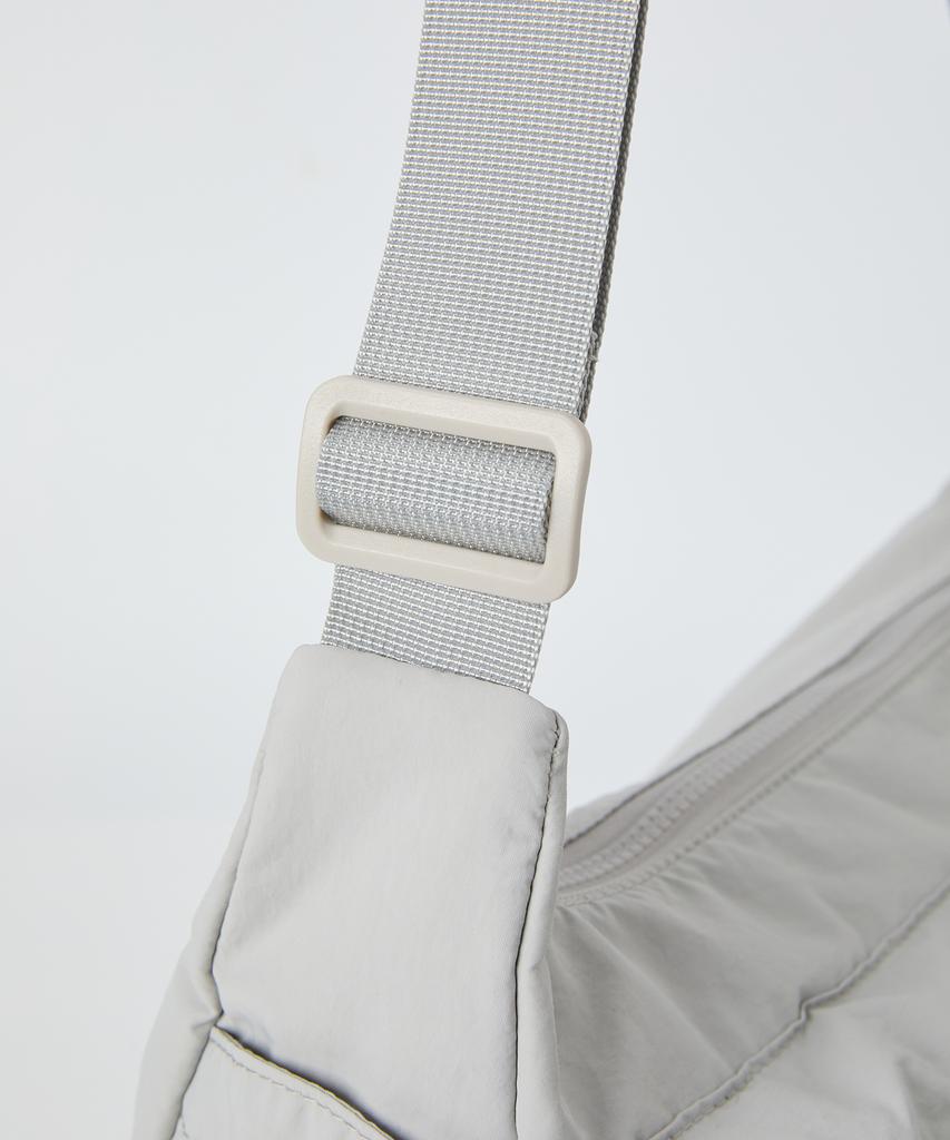 Raiment Hobo Citywalker Multi Crossbody Bag_Gray