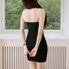 Sexy Suspender Dress for Women In Summer Updated Style with Backless Inner Pure Vest Short Skirt