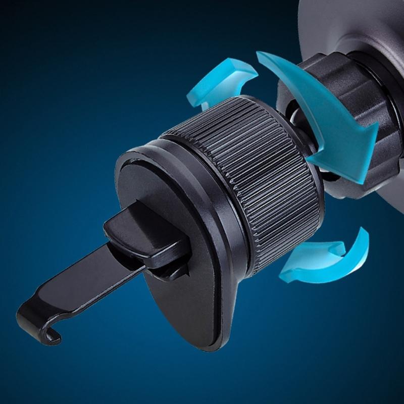 Car Dashboard Air Vent Stand for 16 15 14 13 Phone Magnetic Charging Stand 360 Degree Rotating Charging Holder