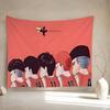 Slam Dunk Anime Tapestry Hippie Flower Wall Carpets Dorm Decor Cheap Hippie Wall Hanging