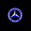 CQO1 2PCS LED Car Door HD Laser Projector Lights Door Welcome Lamp Mercedes Benz Amg A C E GLC GLA GLE W205 W212 W213 X253 X156 W166