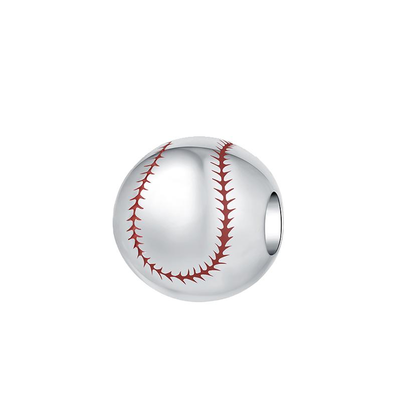 Colgantes Deportivos de Plata 925 Golf Boxeo Béisbol Tenis de Mesa Amuletos Cuentas para Pulsera DIY Joyería Regalo