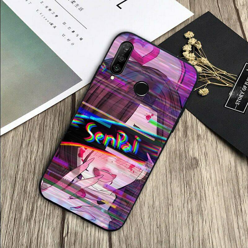 Sad Anime Aesthetic Senpai For Huawei Nova Y72 Y73 Y90 Y70 Y60 Y91 Y61 12s 12i 11i 8i 9 10 SE P40 Lite P60 P30 Pro Case
