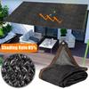1 stk UV-bestandig skyggestoff Svarting Hage netting Kraftig Svart skyggenet Holdbart Terrasse skyggemesh