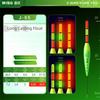 Indicator Electronic Fishing Float 2 Light Slip Drift Tube Light Float Buoy Strike Long Tail Rock Fishing Floats Night Fishing