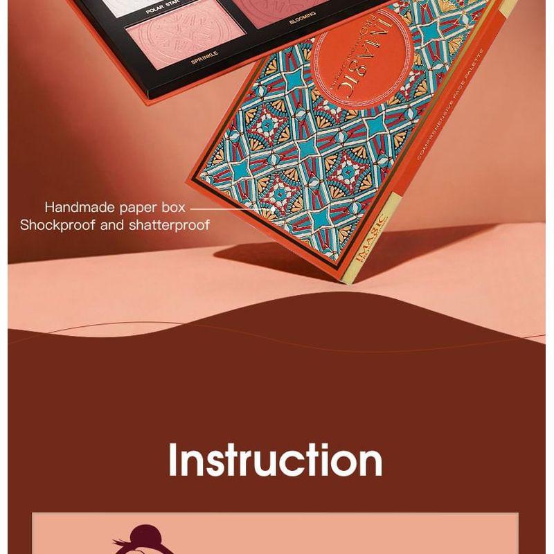 IMAGIC - Highlight & Blush & Contour Comprehensive Palette