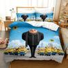 Yellow People Duvet Cover Pillowcase Bedding Bedroom Decoration Children Gift Adult Single Double Bed Large SizeZip Duvet Cover