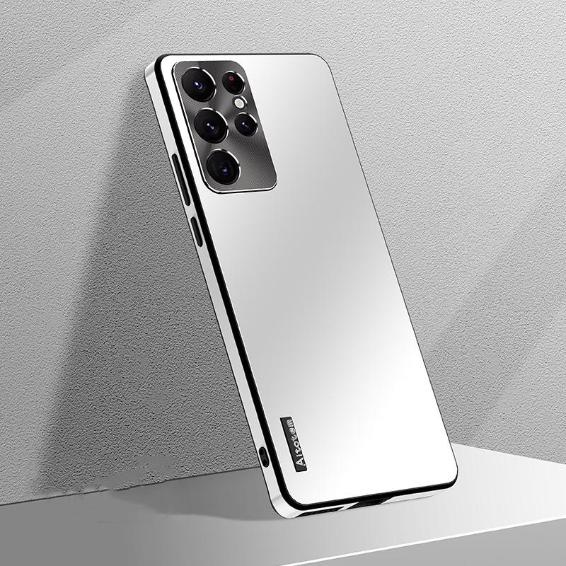 360 Fokban Ütésálló TPU tok Samsung Galaxy S26Ultra S25 S24 S23 S22 S21 Ultra Plus 5G S22 készülékekhez Alumínium Fém Lencsevédő Teljes Védelem Mobiltelefon Tok