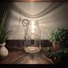 Rustikales Bauernhaus Glasgefäß Kerze Blumenhalter Passt auf Standard 1-Quart Mason Jars