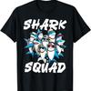 Cooler Hai Hai-Truppe Strand Lustiges Hai-T-Shirt
