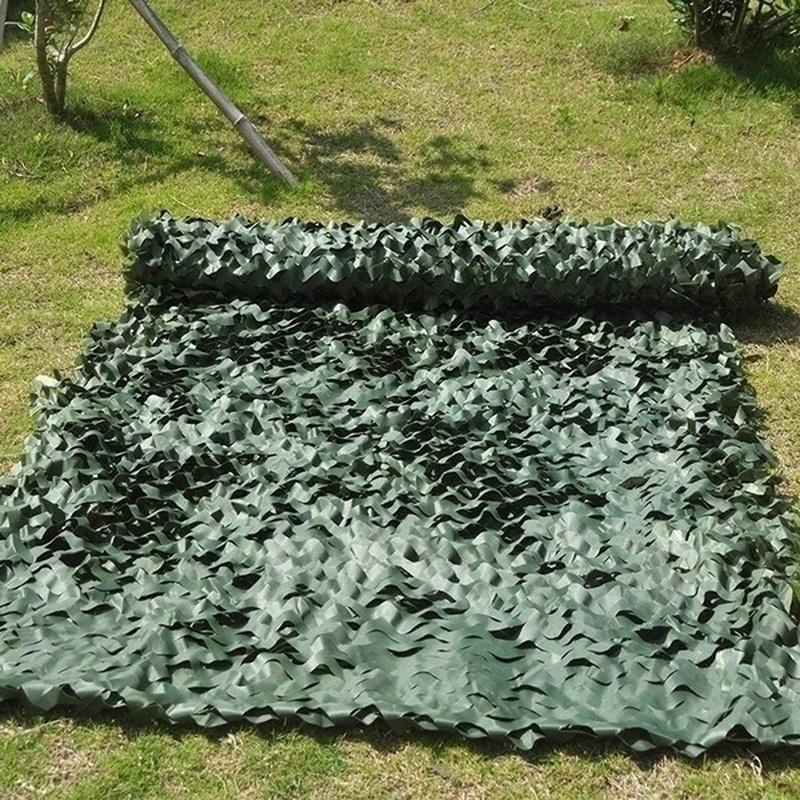 6 Farben Camouflage-Sonnenschutznetz, Armee-Maschennetze, leicht, langlebig, Sonnenschutz, Terrasse, Gartendekoration für Jagd, Schießen, Camping, Fotografie, Dschungel