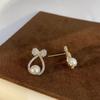 Delicate Imitation Pearl Earrings Bride Wedding Accessories Temperament Elegant Ear Earrings New Trendy Women