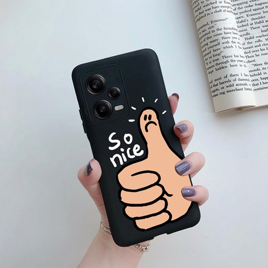 For Redmi Note 12 Pro Plus Case Cover TPU Silicone Shell for Xiaomi Redmi Note12 Pro 5G Phone Case Note 12Pro Plus Cartoon Funda