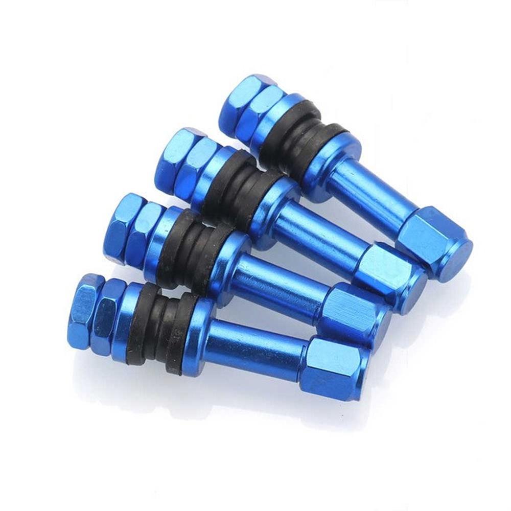 Car Accessories Metal Motorcycles Bikes High Pressure Tubeless TR48E Bolt-in Valves Dust Caps Tire Valve Stems