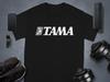 Tama Drum Brand T-Shirt, Musical Instrument, Drummer Gift, Band Tee, Music Lover Shirt, Tama Logo Shirt, Gift for Musician, Band Member